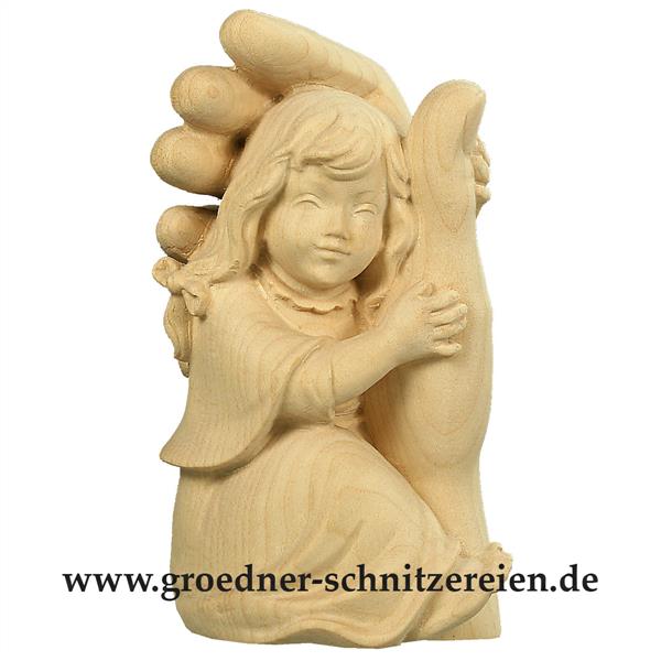 Schützende Hand Mädchen, Kleid rosa